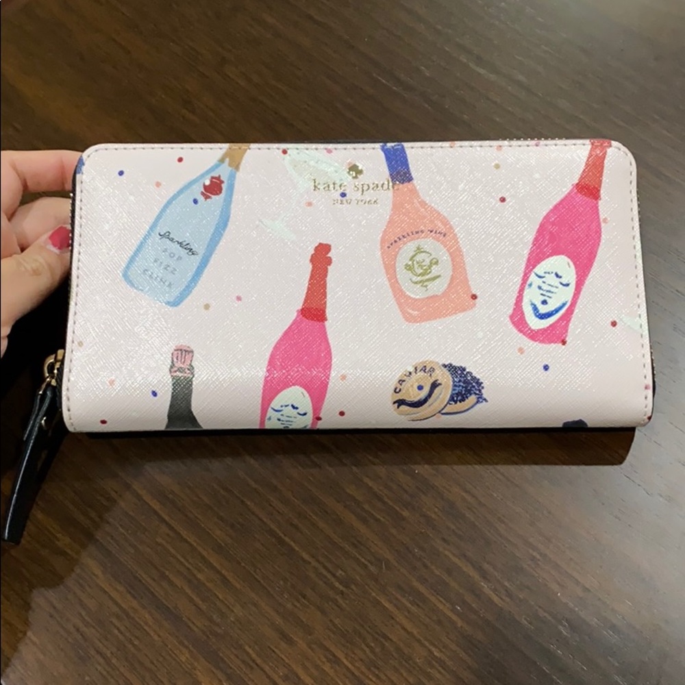Kate Spade Champagne Wallet - Brand New